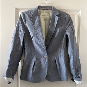 Banana Republic Blue Tailored Blazer